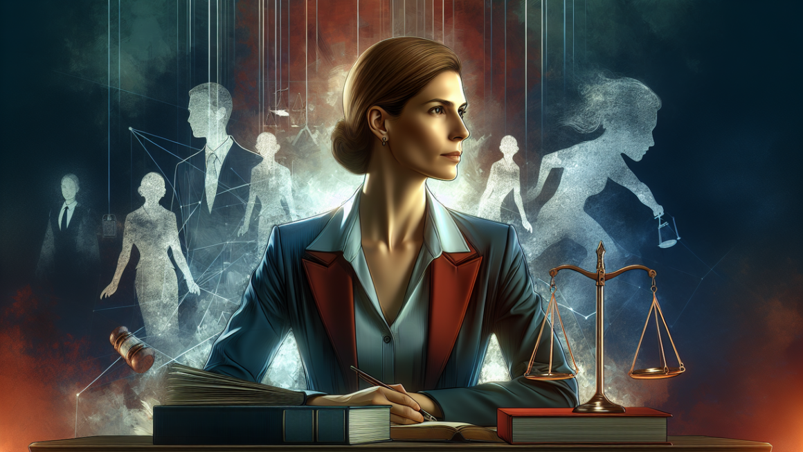 alt_text: "A gavel, power lines, and a document titled 'Purge' at the Justice Department."