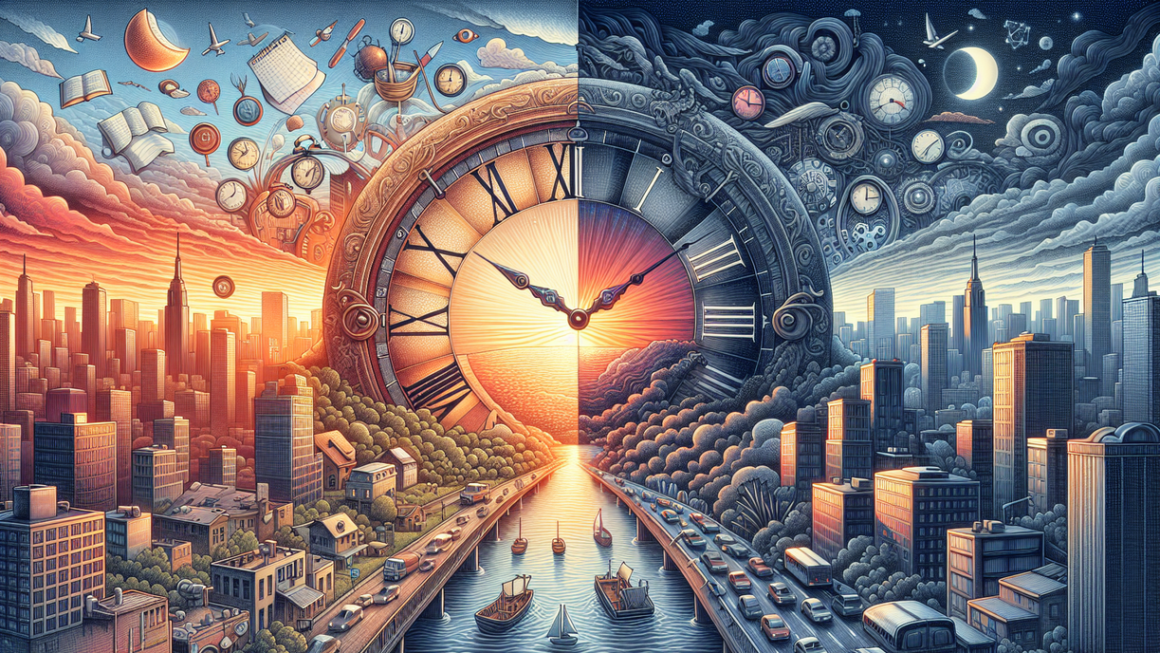 **alt_text:** Bustling New York crossroads at dusk, with bright lights and people crossing the street.