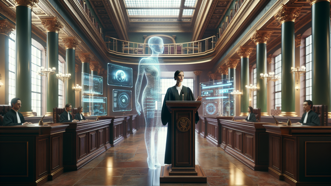 alt_text: A judge gazes pensively out of a window, symbolizing reflections on a divided America.