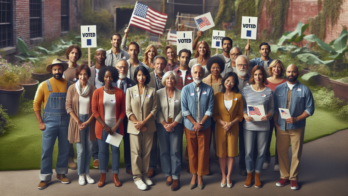 alt_text: A diverse community gathers at a forum, exchanging ideas and empowering civic action.