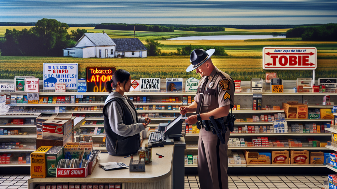 alt_text: Nebraska State Patrol vehicle parked on the street during a community safety event.